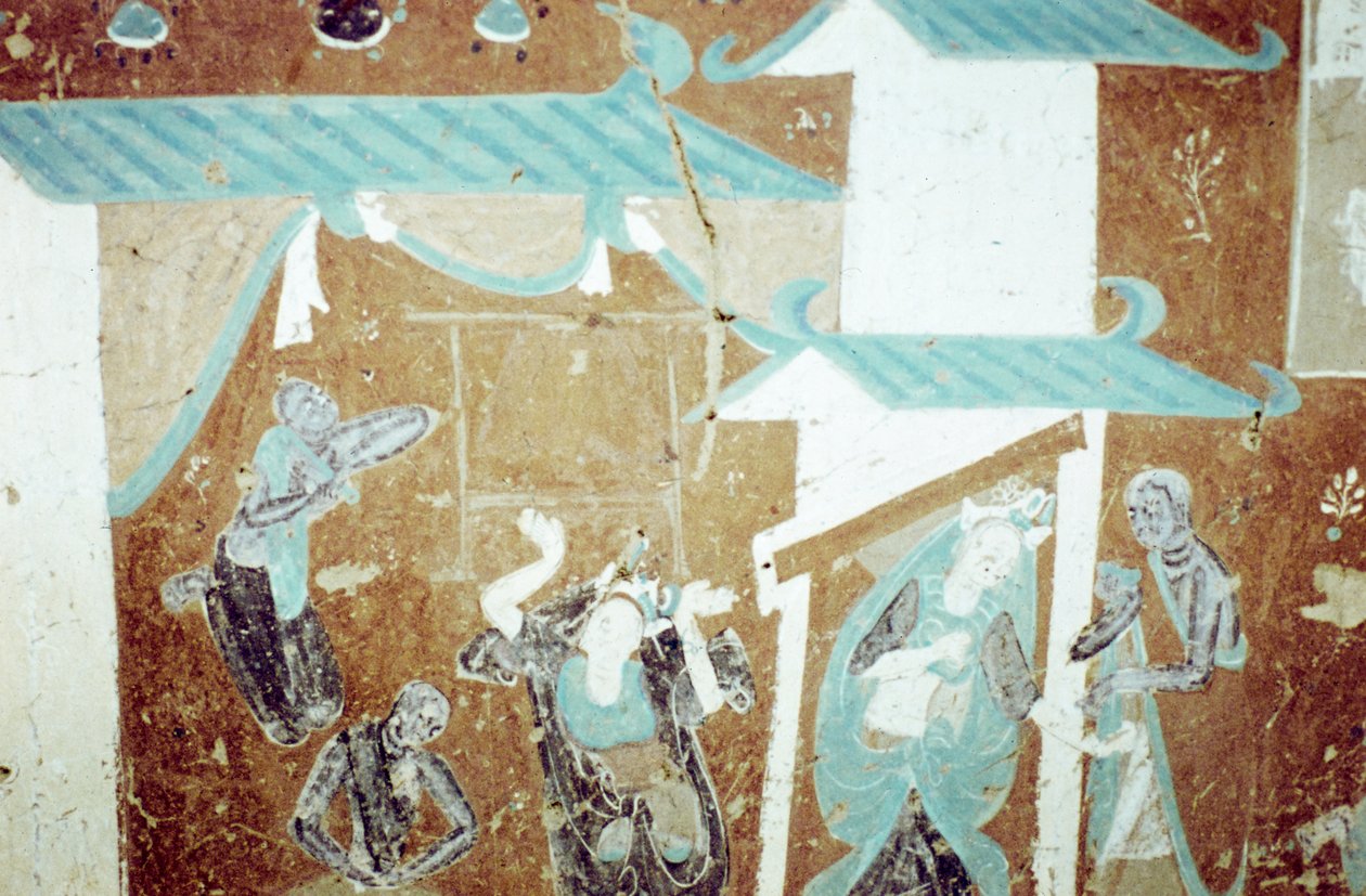 Dunhuang Caves, Čína, fotografie 1231/8 (37) (foto) od John Vincent