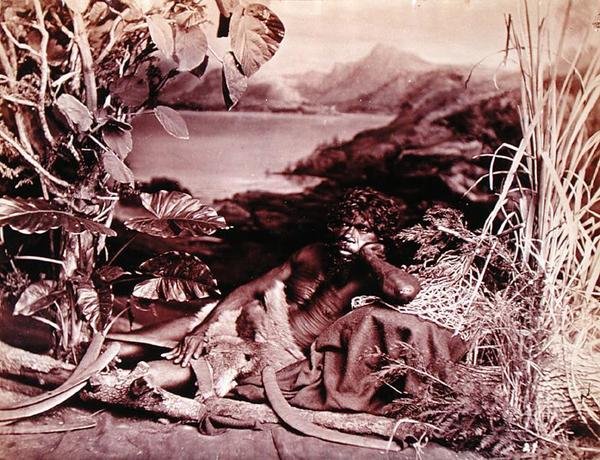 Australan, kolem roku 1874 (foto) od John W. Lindt