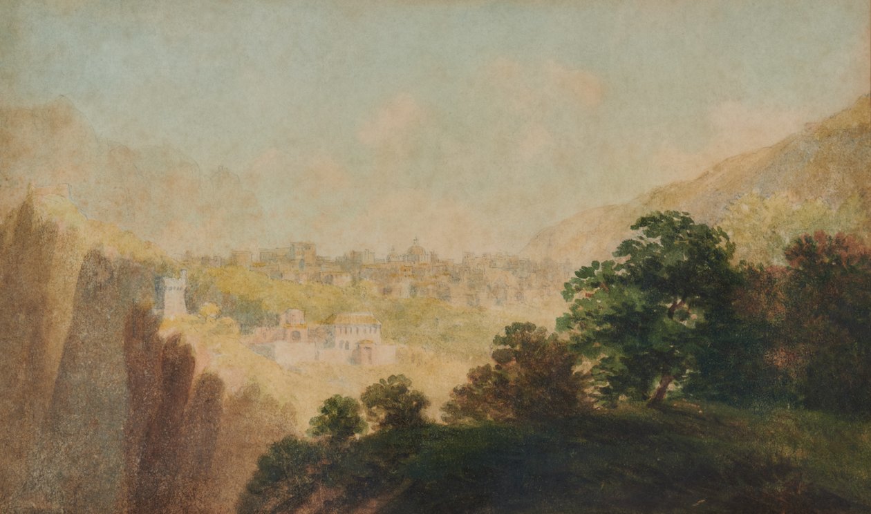 Ostrov Caprea od John Warwick Smith