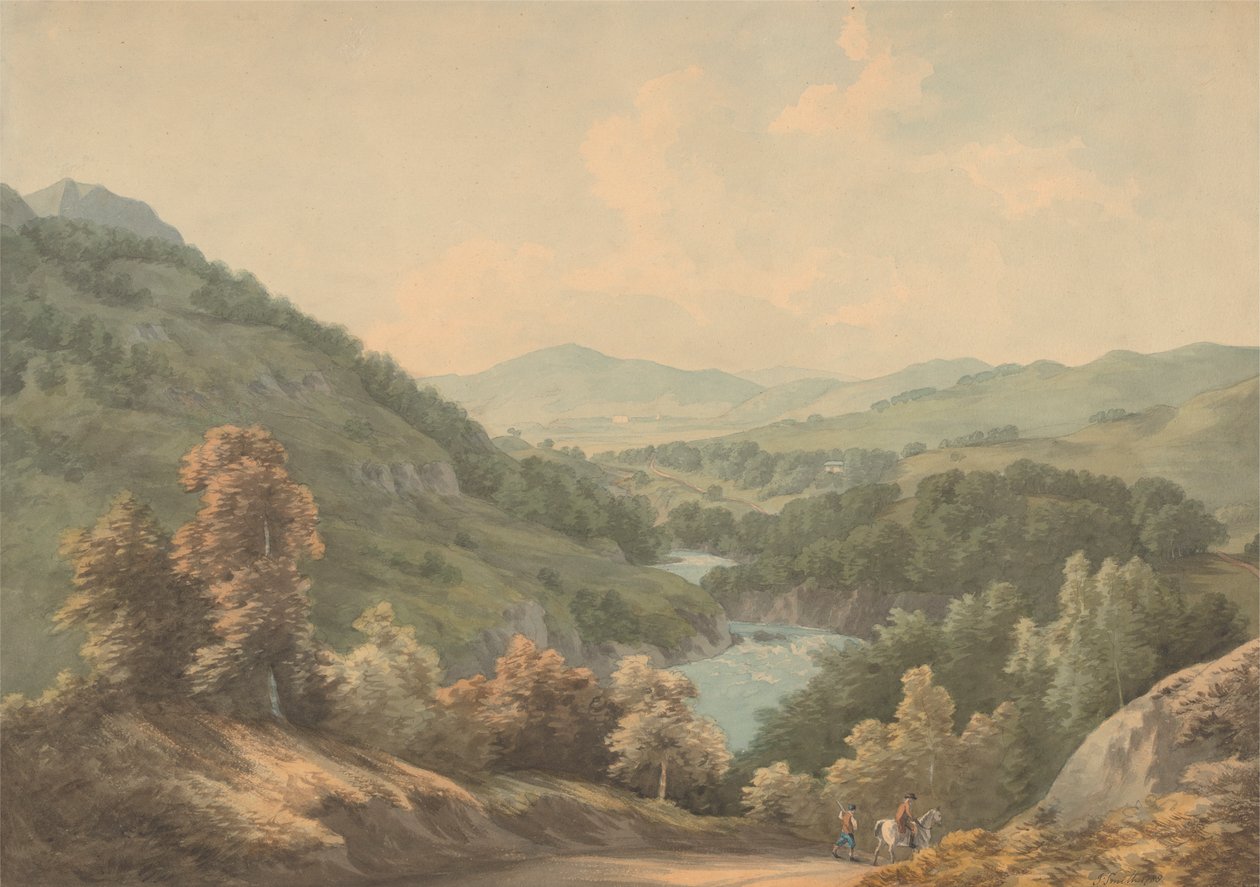 Průsmyk Killiecrankie od John Warwick Smith