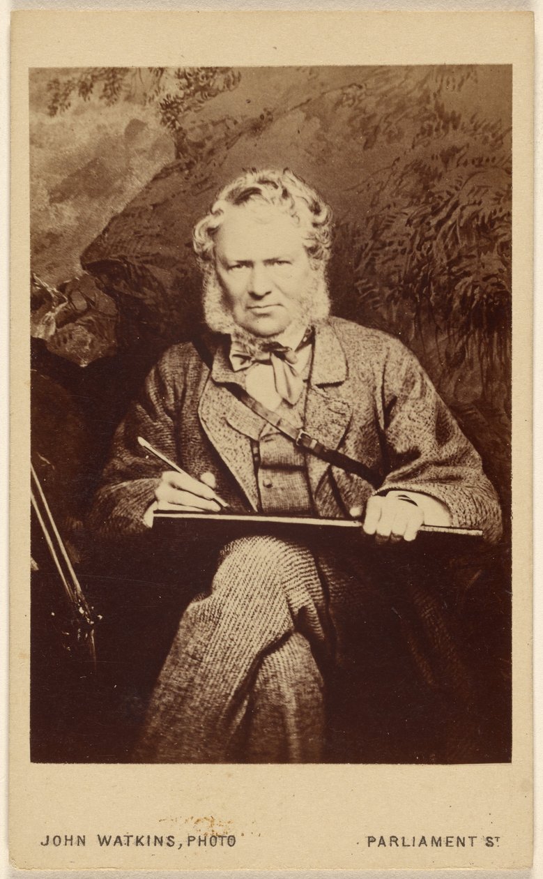 Sir E[dwin Henry] Landseer [anglický malíř zvířat, 1802 - 1873] od John Watkins