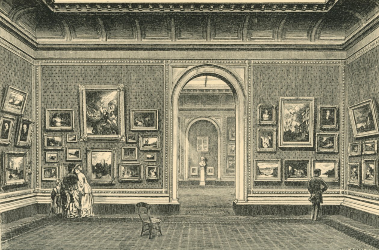 Galerie Sheepshanks, South Kensington Museum, 60. léta 19. století, 1881. od John Watkins