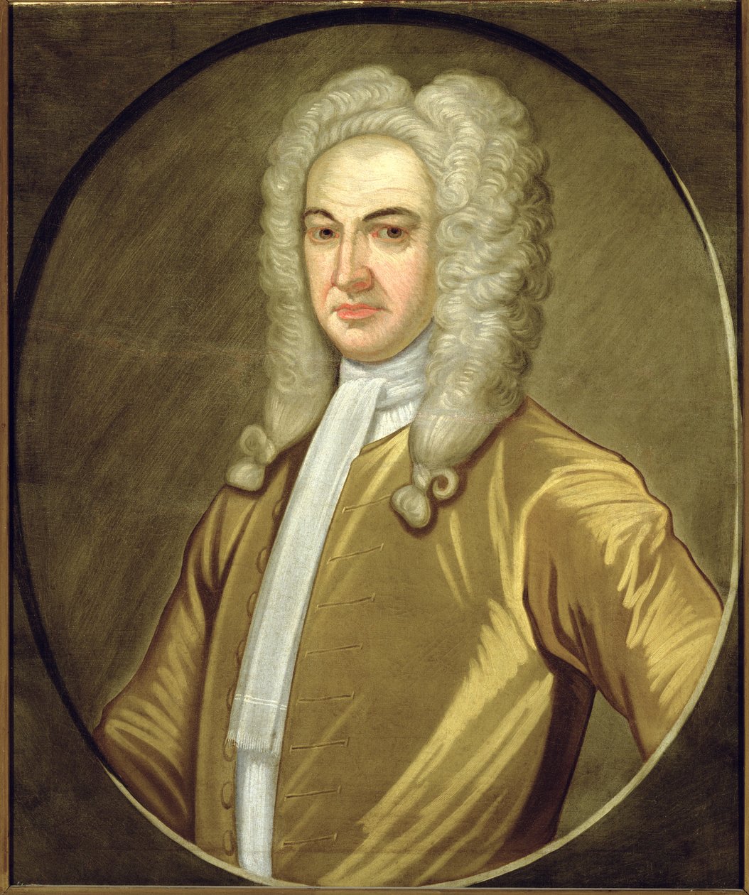 Guvernér Lewis Morris (1671-1746) kolem 1726 od John Watson
