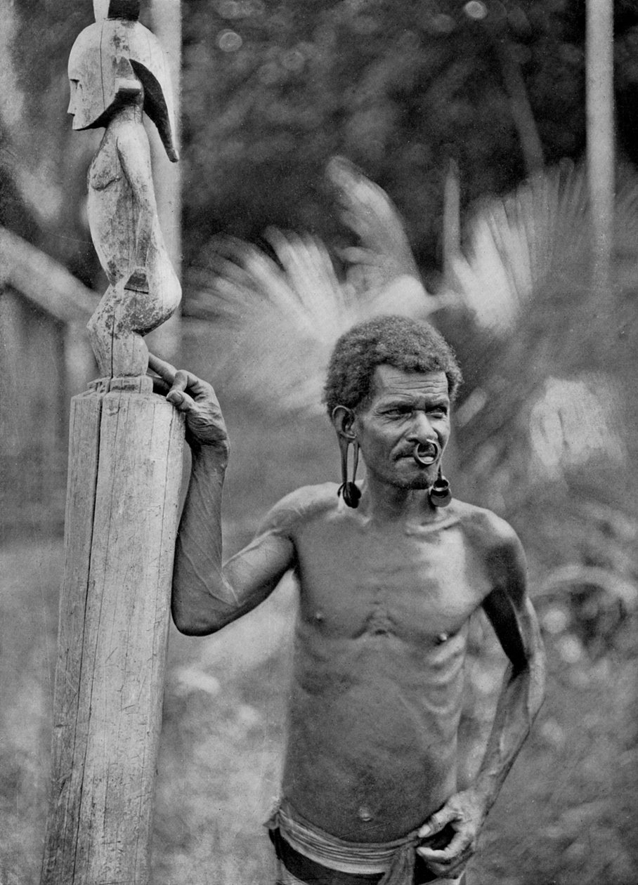 Malformace uší, Šalamounovy ostrovy, 1920. od John Watt Beattie