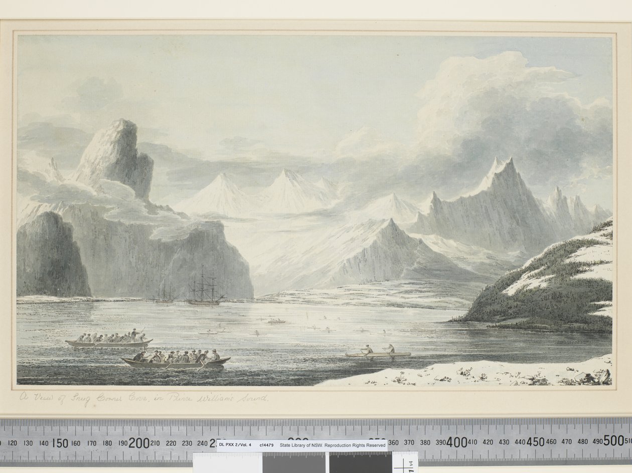 F.25 Pohled na Snug Corner Cove, v Prince William