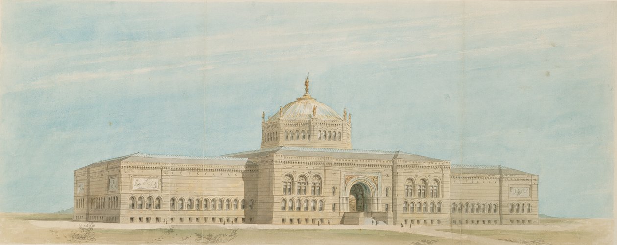 Muzeum výtvarného umění Světové kolumbijské výstavy, Chicago, Illinois, Perspektiva od John Wellborn Root