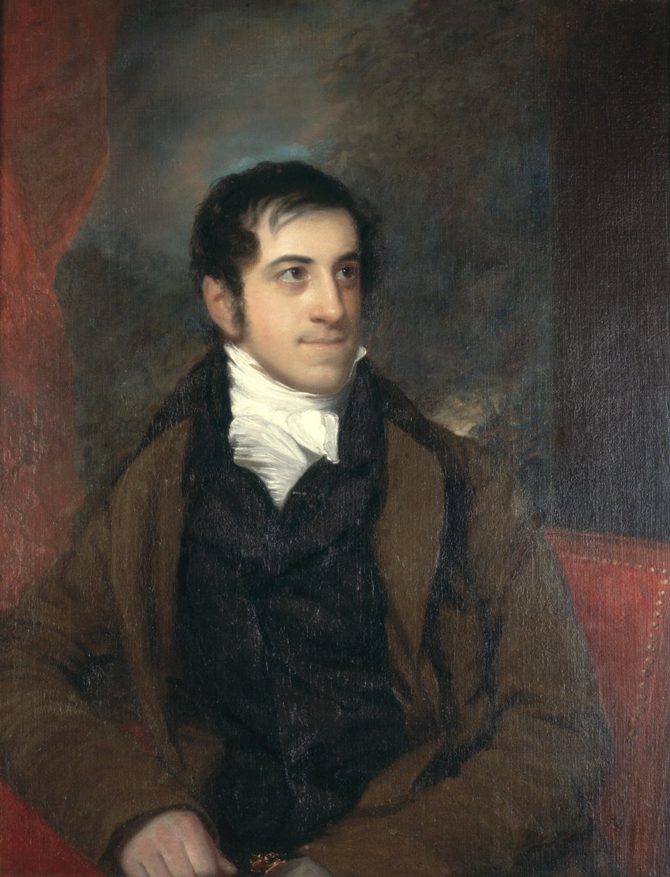 Portrét Lewise Colforda Jonese od John Wesley Jarvis