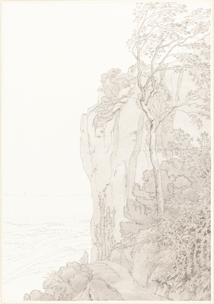 Strmé útesy nad pobřežní silnicí od John White Abbott