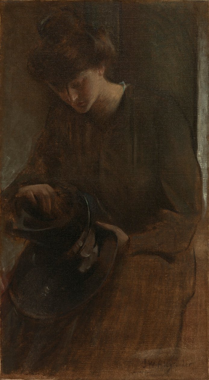 Dělník od John White Alexander