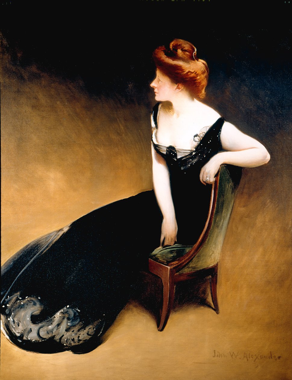 Portrét paní V, paní Herman Duryea od John White Alexander