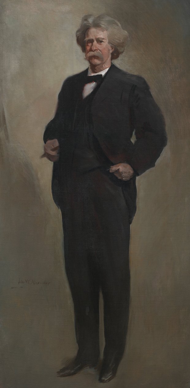Samuel L. Clemens Mark Twain, 1912 nebo 1913. od John White Alexander