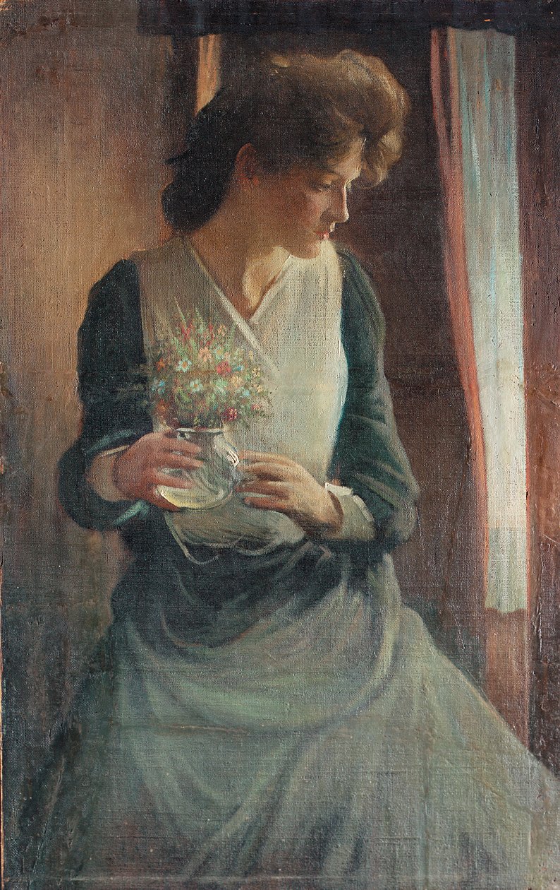 žena hledá správně od John White Alexander