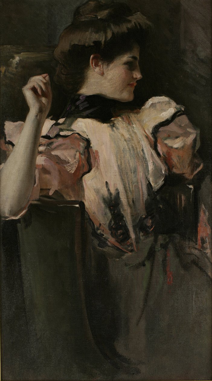 Mladá dívka, kolem roku 1902 od John White Alexander