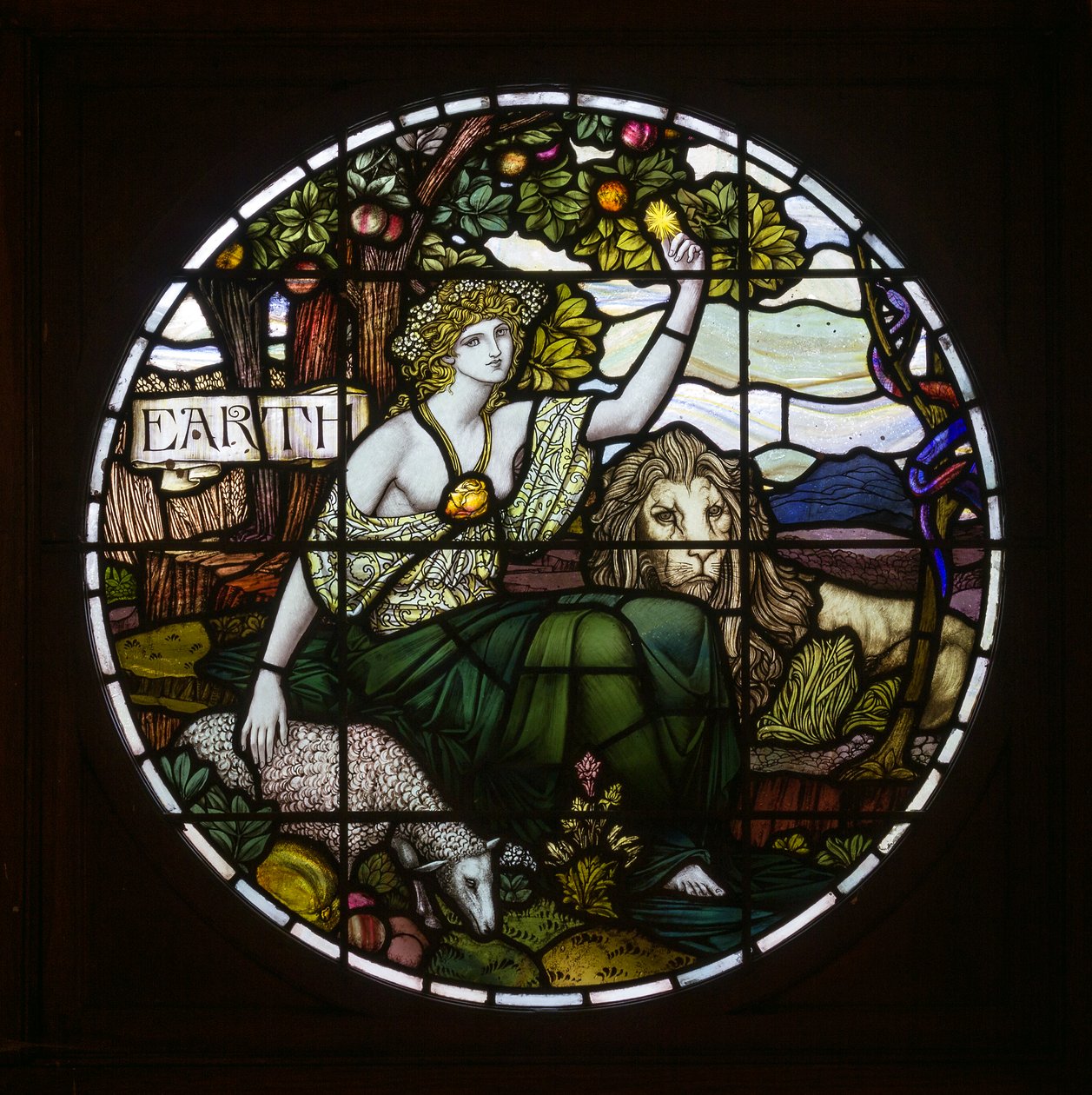 Biddulph Grange, James Powell & Sons, John William Brown (1842-1928), Země, 1903, secese od John William Brown