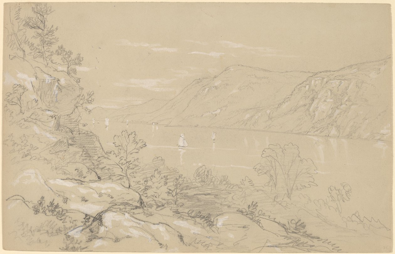 Severně od Storm King od John William Casilear