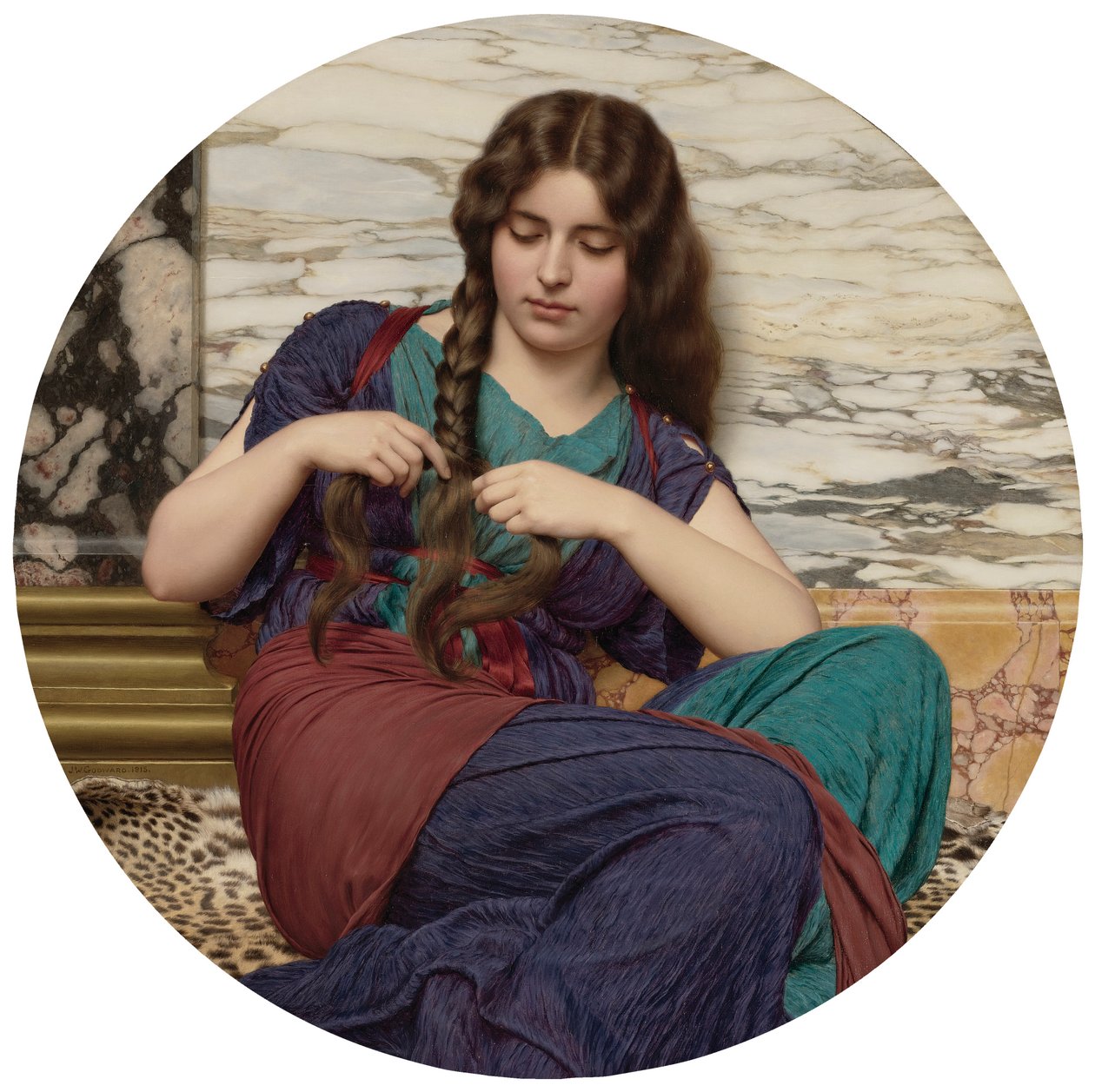 Kongeniální úkol od John William Godward