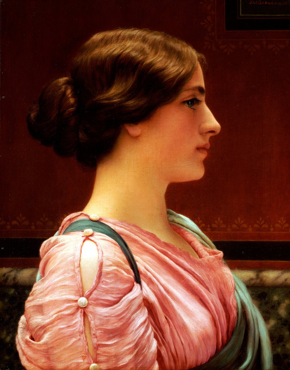 Kleonice, 1913 od John William Godward