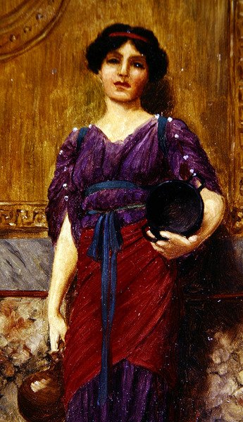 Ženská postava od John William Godward