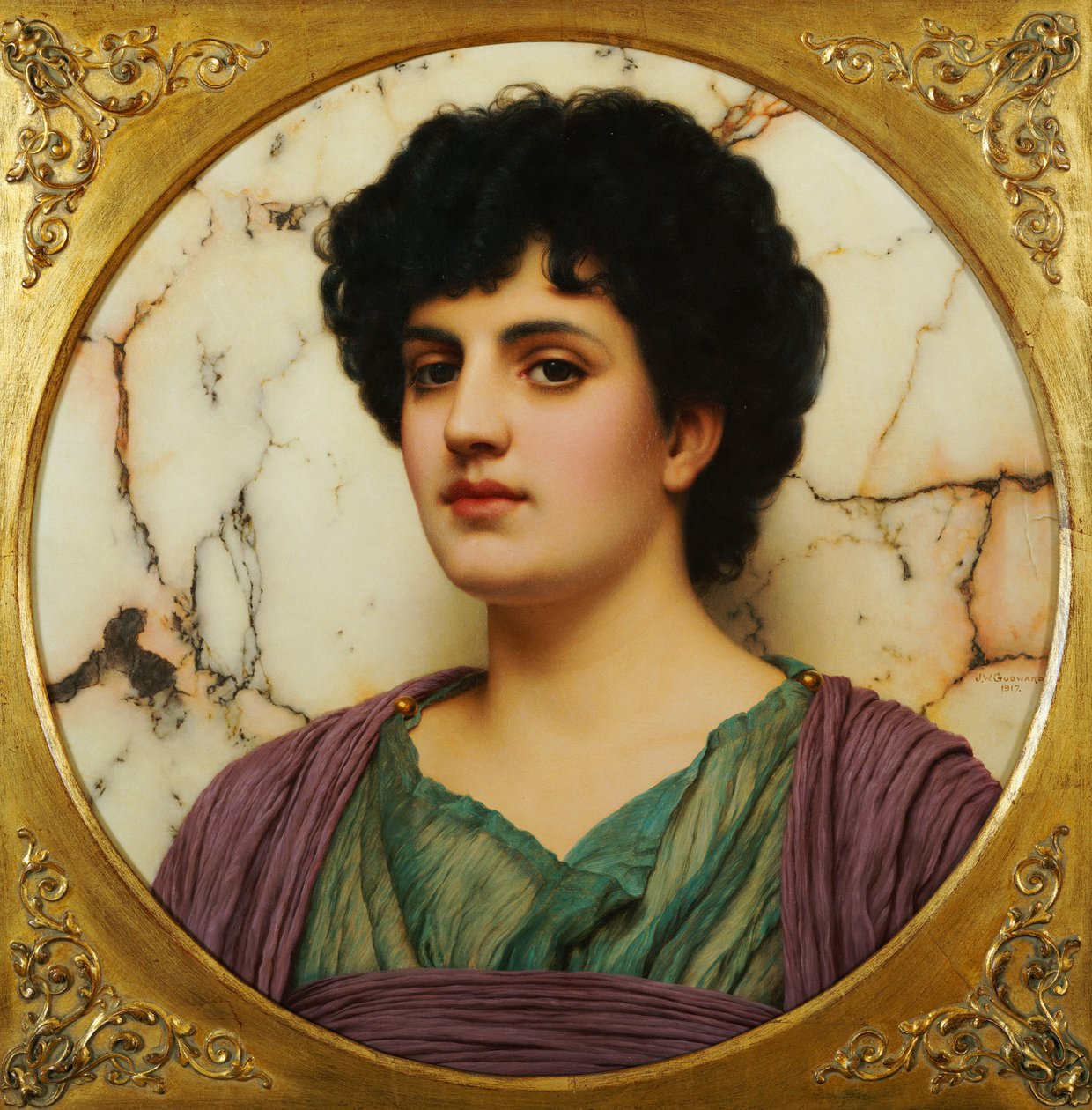Lucilia, 1917 od John William Godward