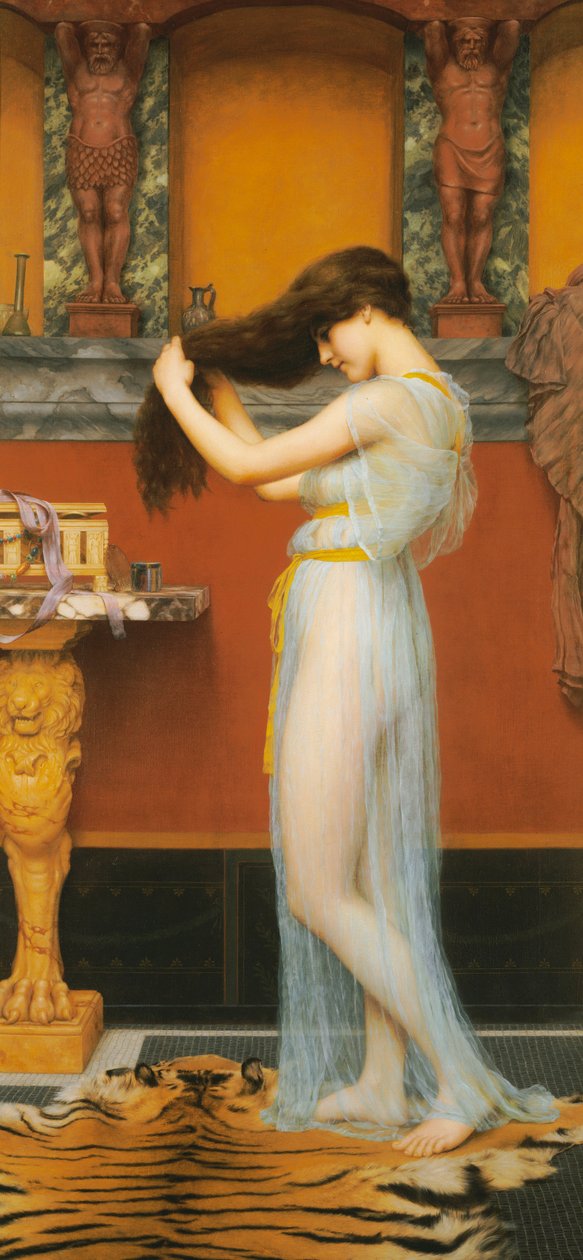 Toaleta, 1900 od John William Godward
