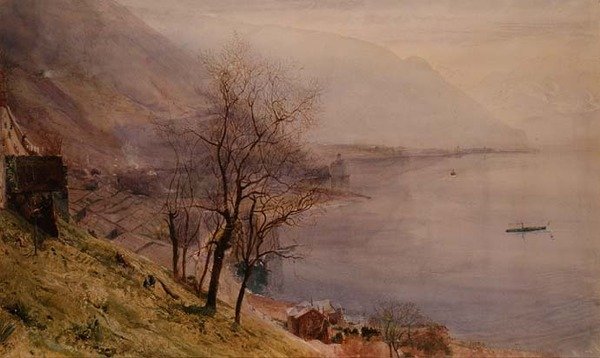 Nad Montreux od John William Inchbold