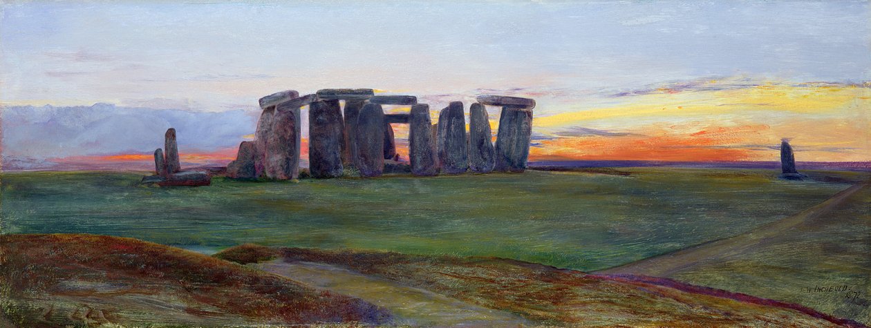 Stonehenge od John William Inchbold
