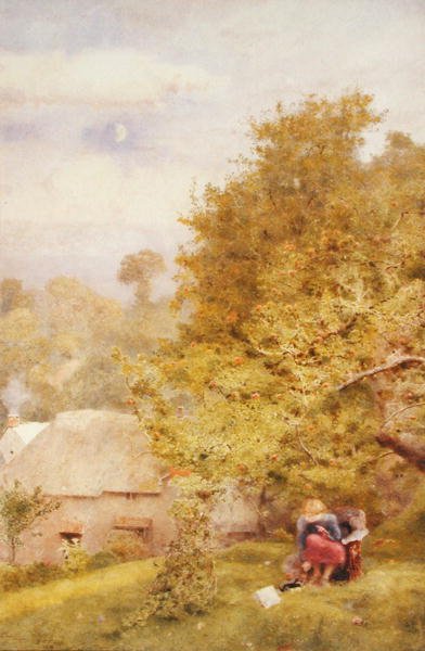 1914 v Anglii (akvarel na papíře) od John William North
