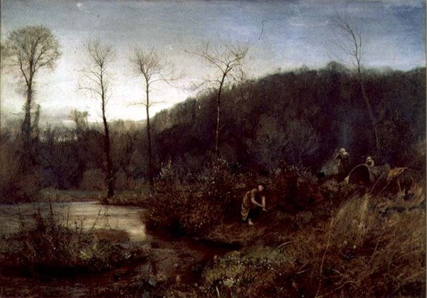 Cikánský tábor od John William North