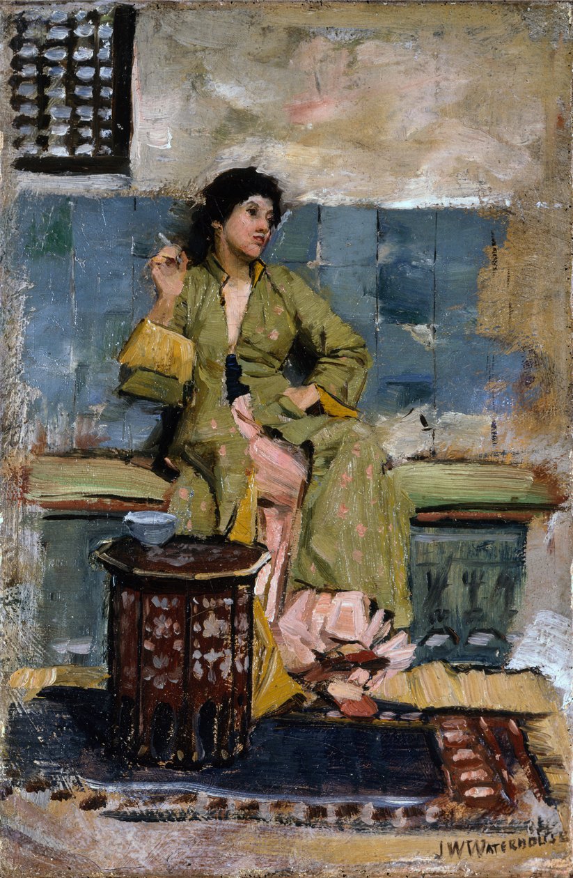 Eastern Reminiscences, kolem roku 1874 (olej na plátně) od John William Waterhouse
