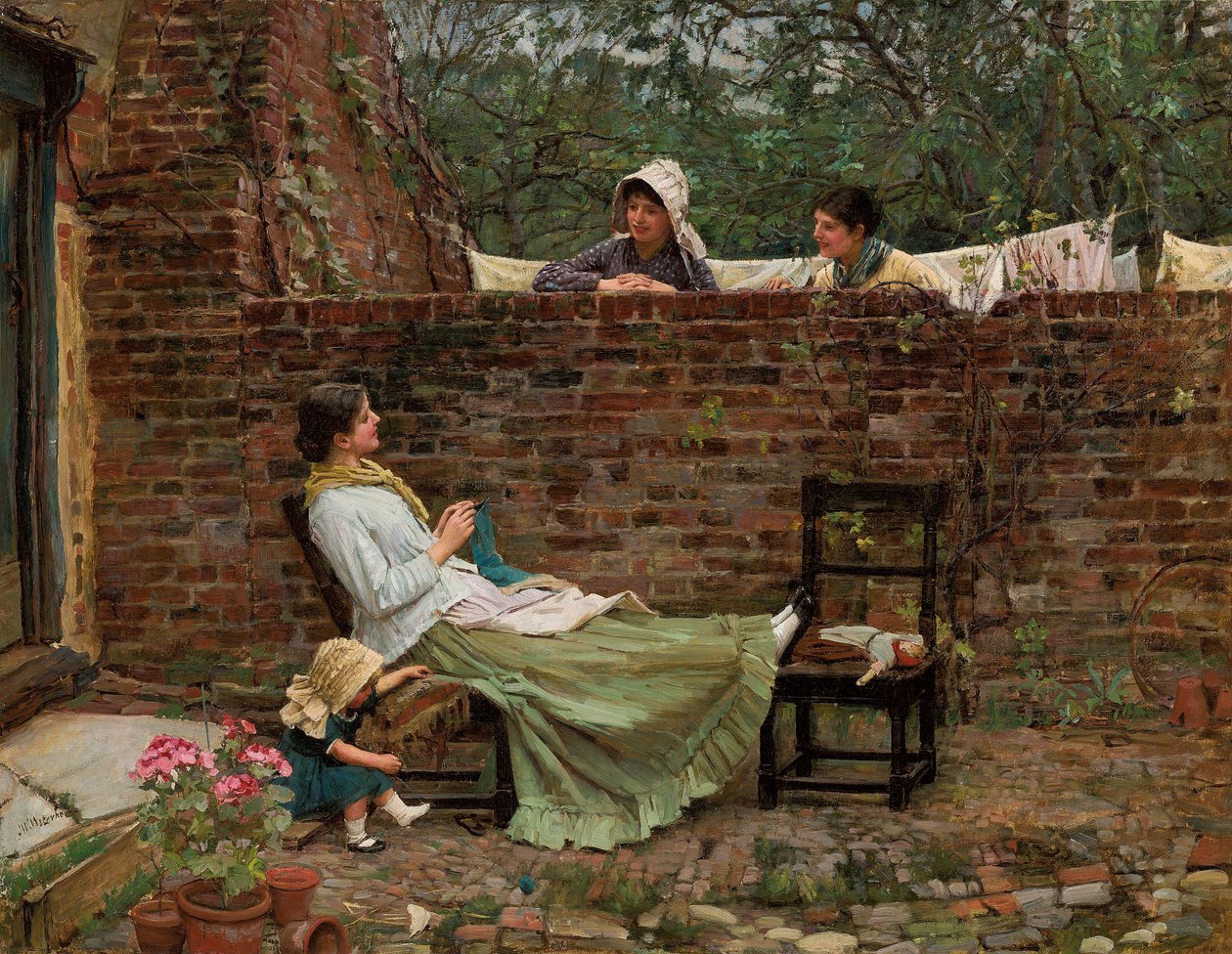 Drby, c. 1885 od John William Waterhouse