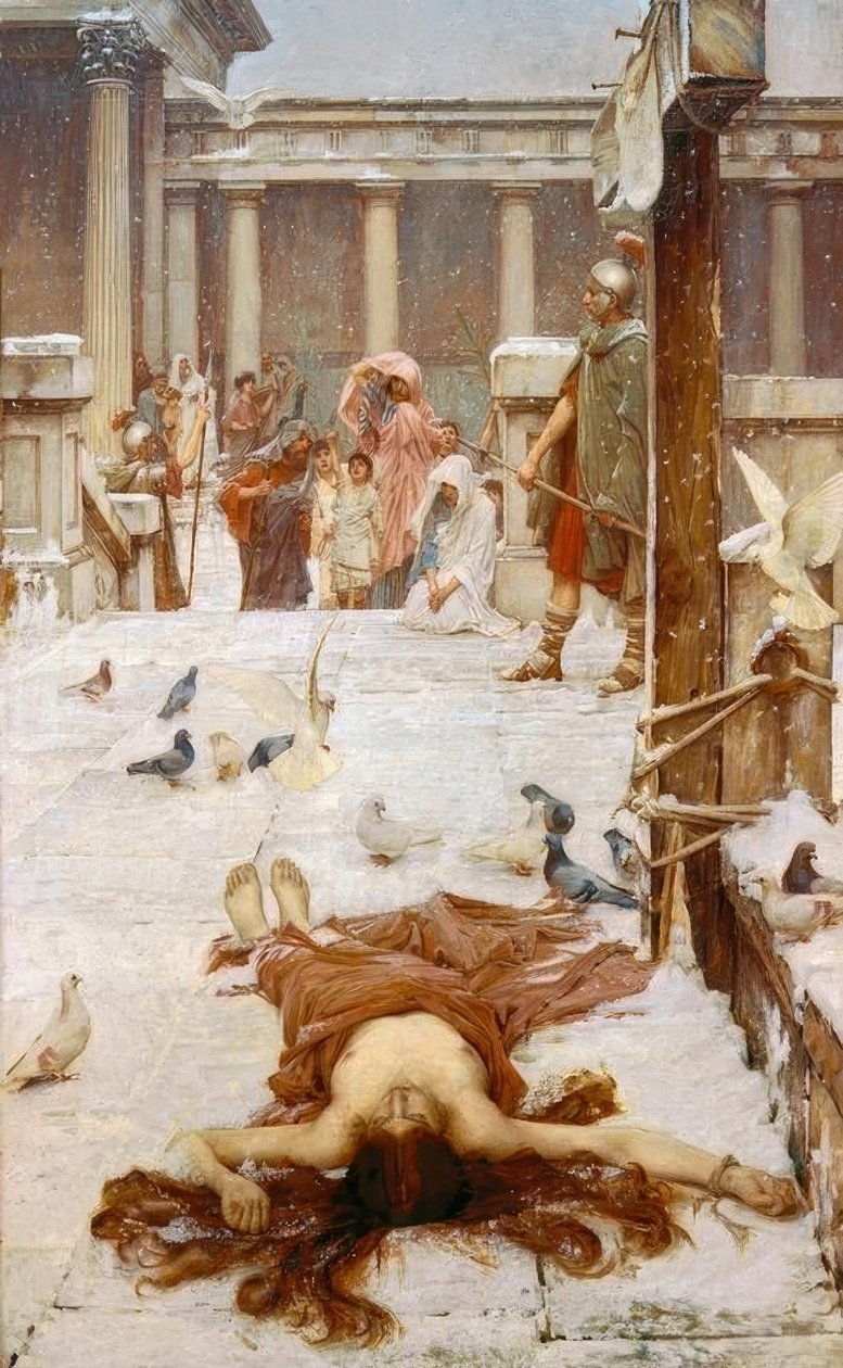 Svatá Eulalie od John William Waterhouse