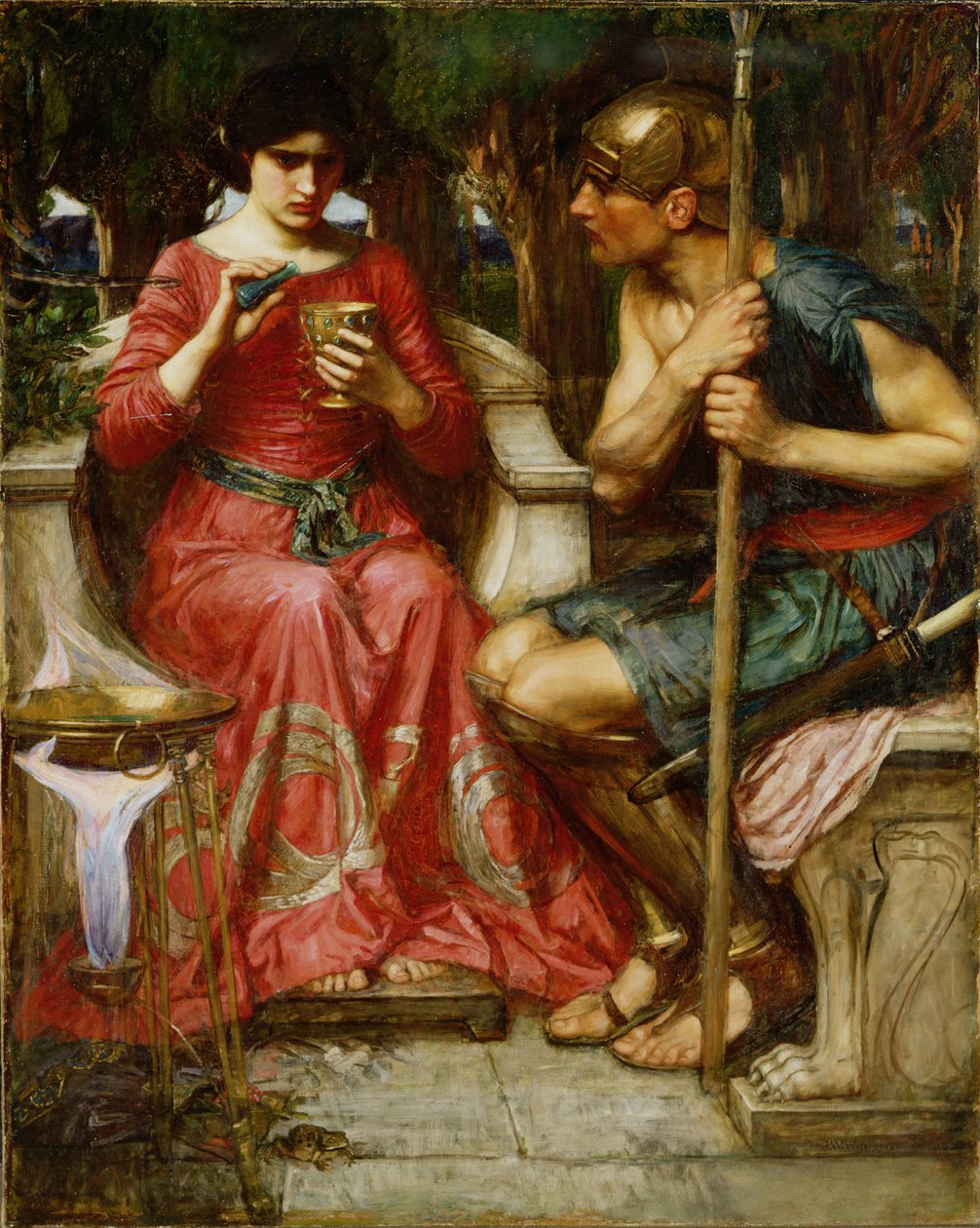 Jason a Médea od John William Waterhouse
