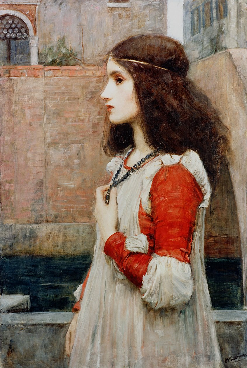 Julie (olej na plátně) od John William Waterhouse