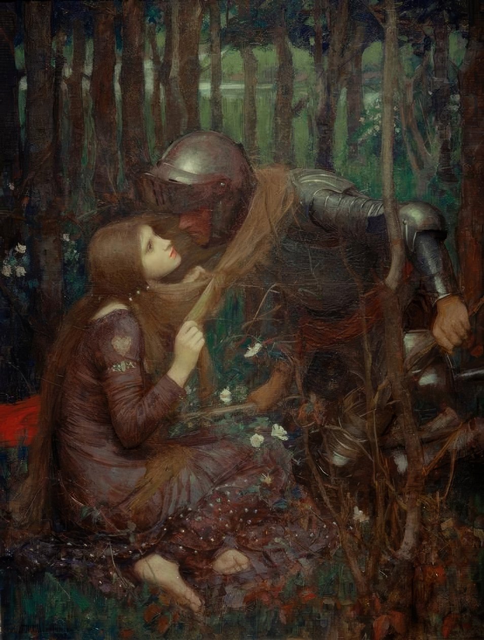 Krásná dáma bez milosti od John William Waterhouse