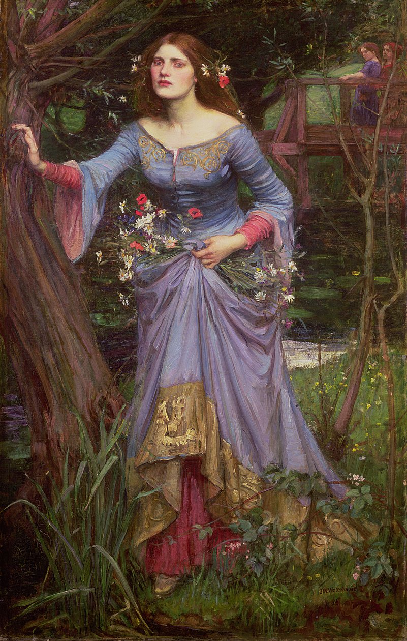 Ofélie, 1910 od John William Waterhouse
