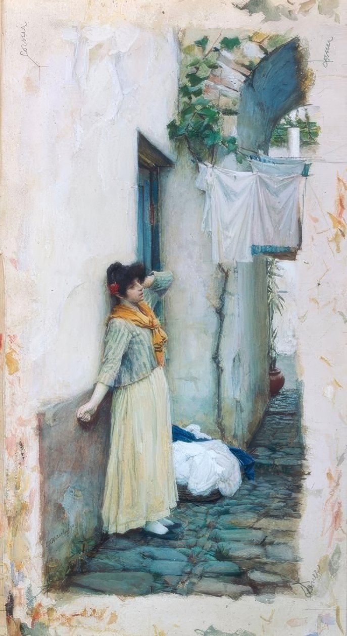 Odpočinek od John William Waterhouse