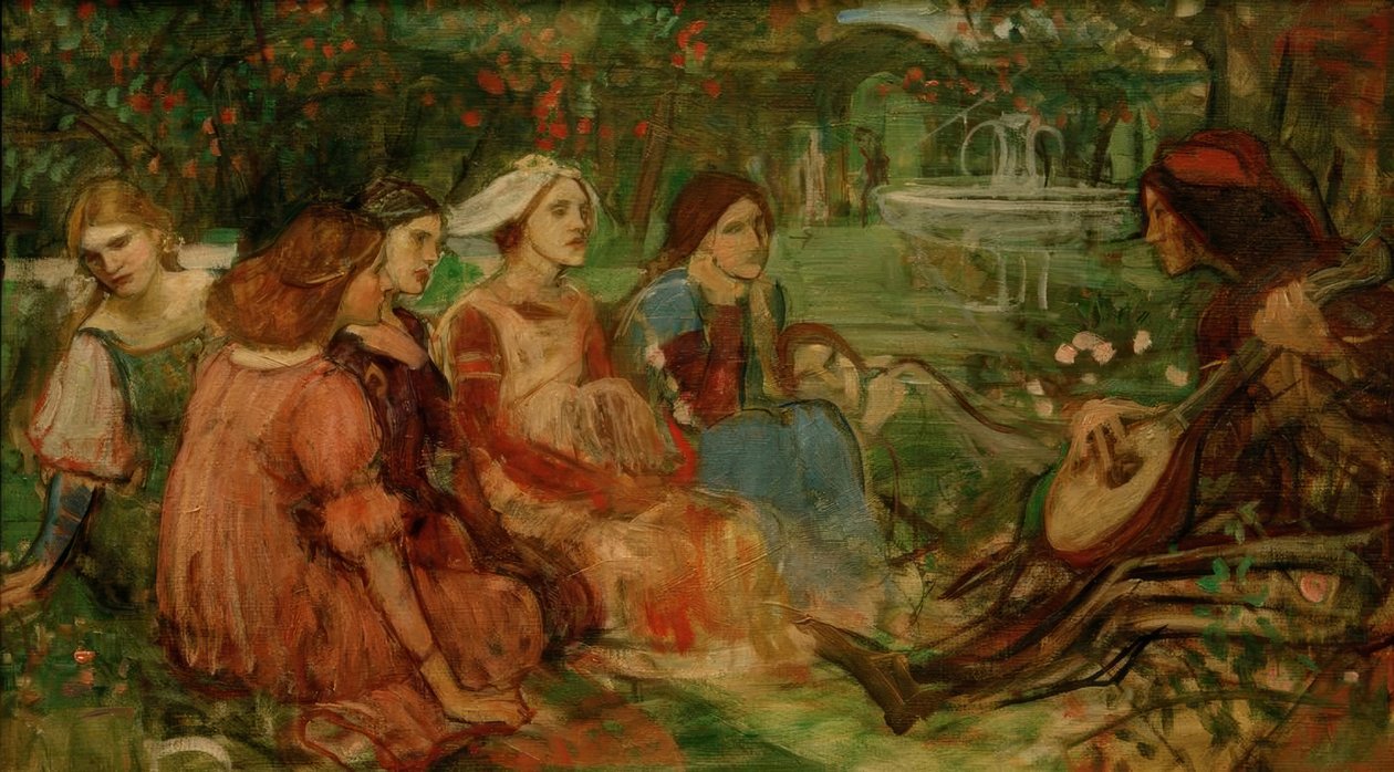 Dekameron od John William Waterhouse