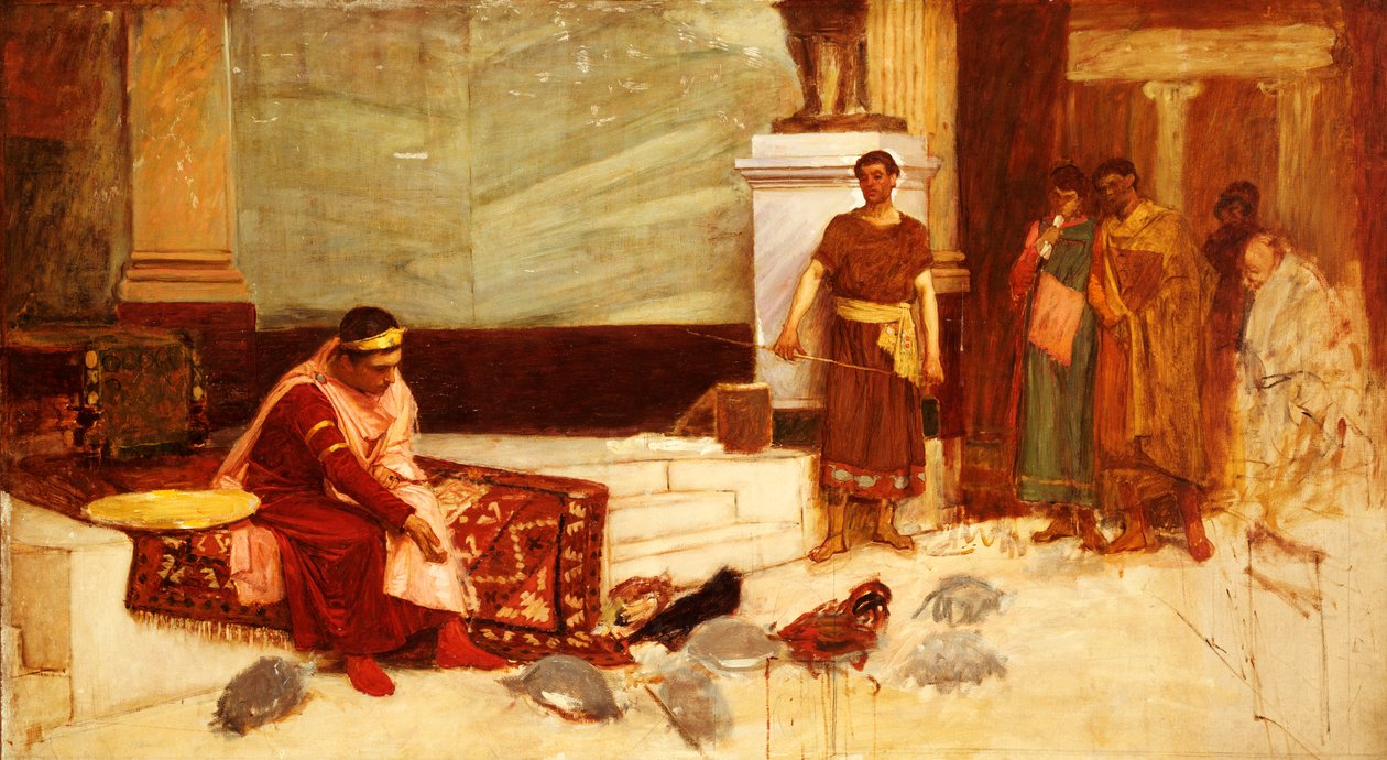 Oblíbenci císaře Honoria od John William Waterhouse