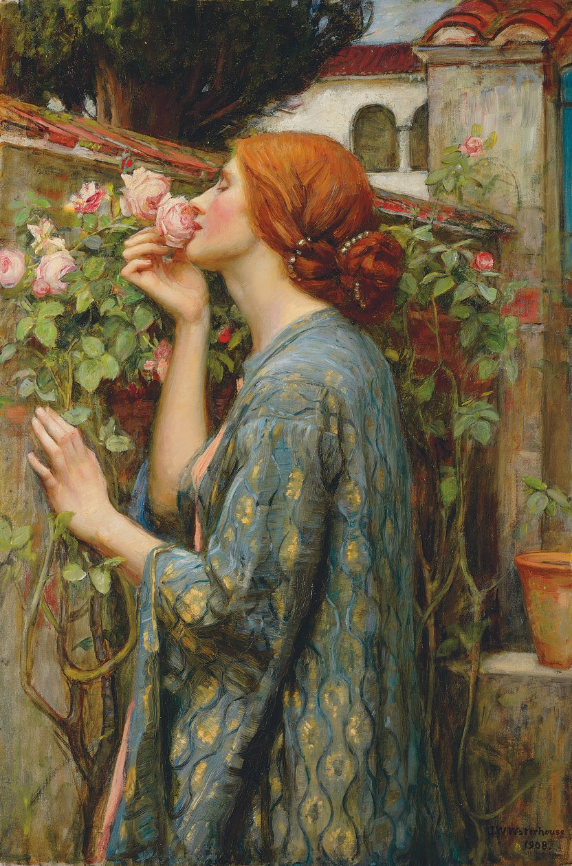 Ruusun sielu od John William Waterhouse