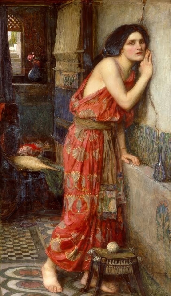 Thisbe nebo Posluchač od John William Waterhouse