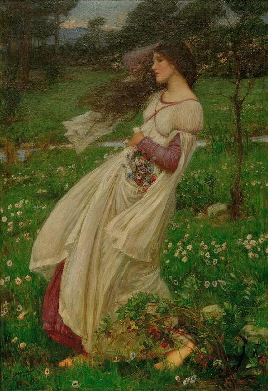Větrovky od John William Waterhouse