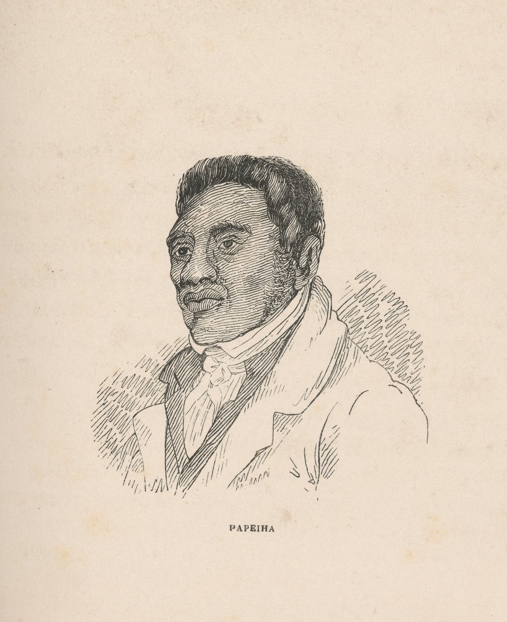 Vyprávění o misionářské činnosti na jihomořských ostrovech, cca 1837 (papír) od John Williams