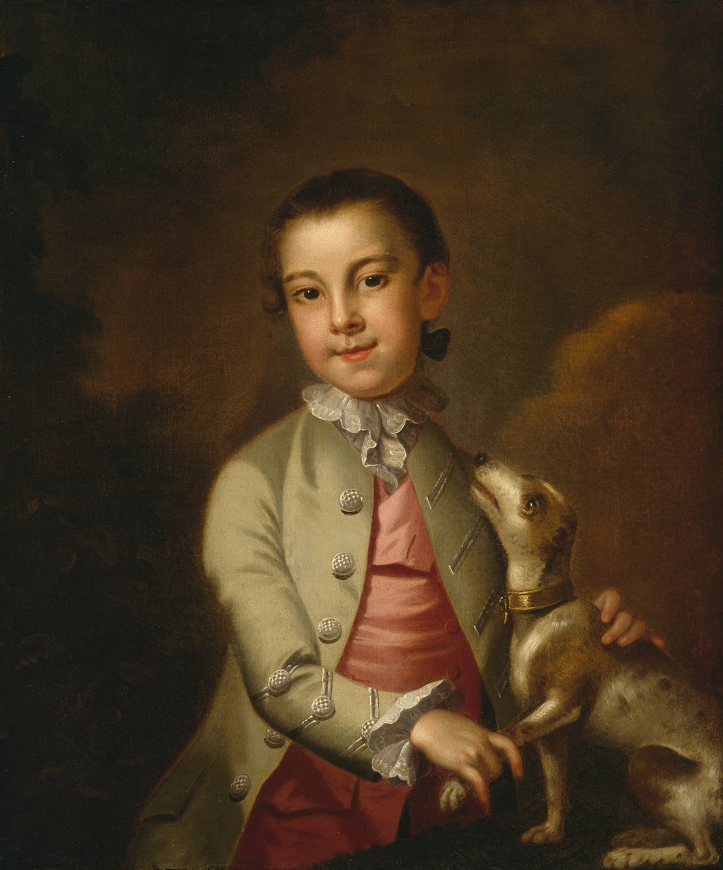 Portrét Williama Holmese (1762-asi 1818-20) asi 1765-67 od John Wollaston
