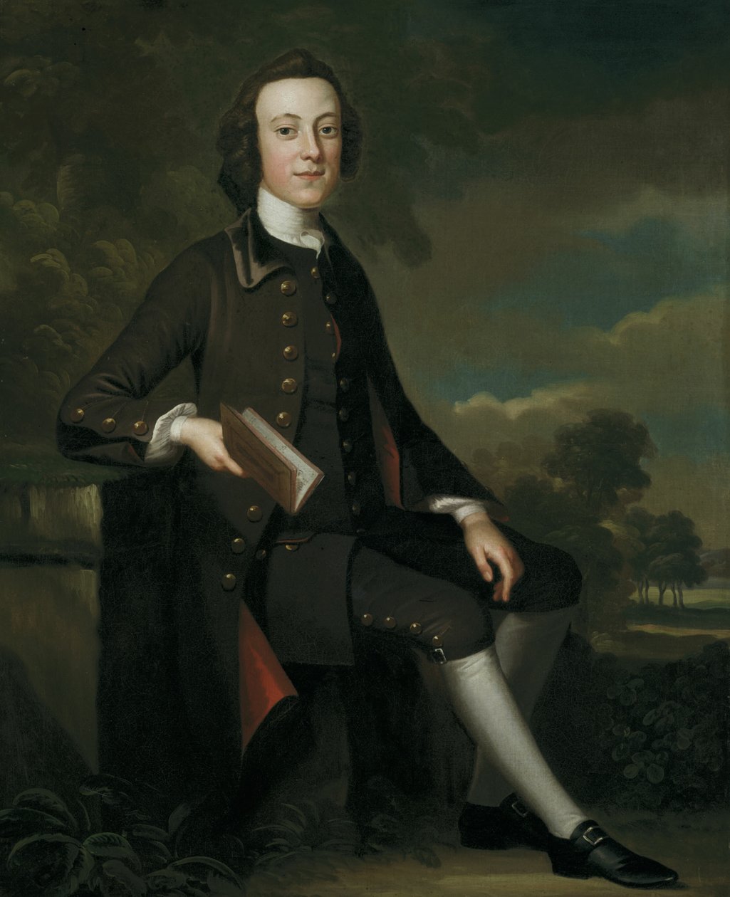 Portrét mladého muže od John Wollaston
