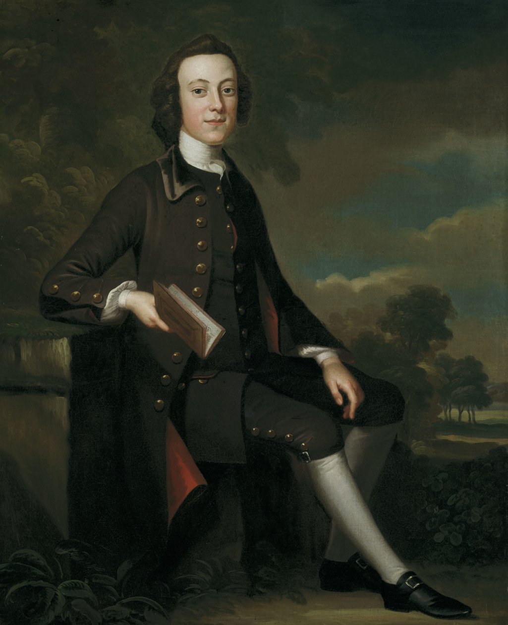 Portrét mladého muže od John Wollaston