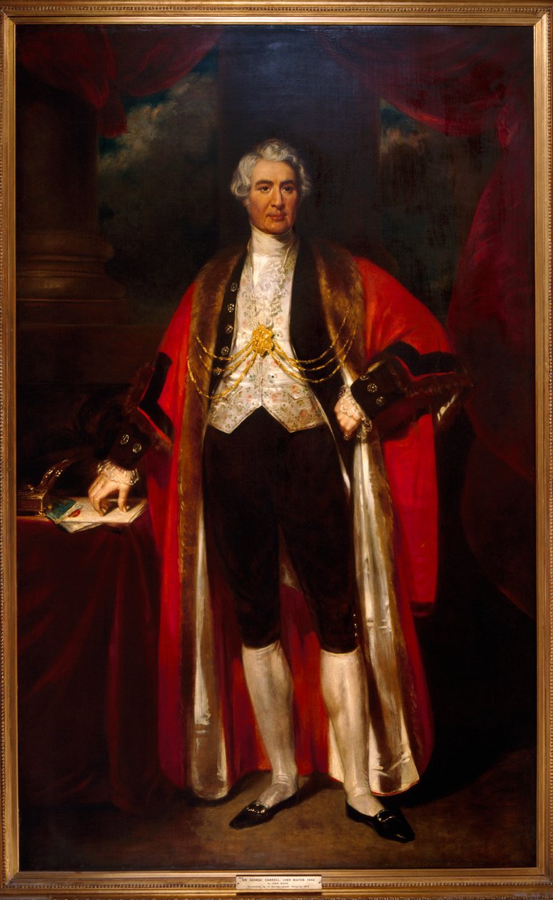 Sir George Carroll, šerif 1837-8. od John Wood