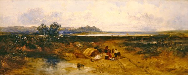 Rivalové, z Malltraeth Bay - Anglesey od John Wright Oakes