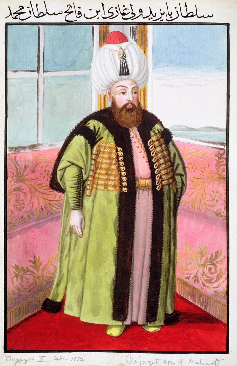 Bayezid II, osmanský císař, 1808 od John Young