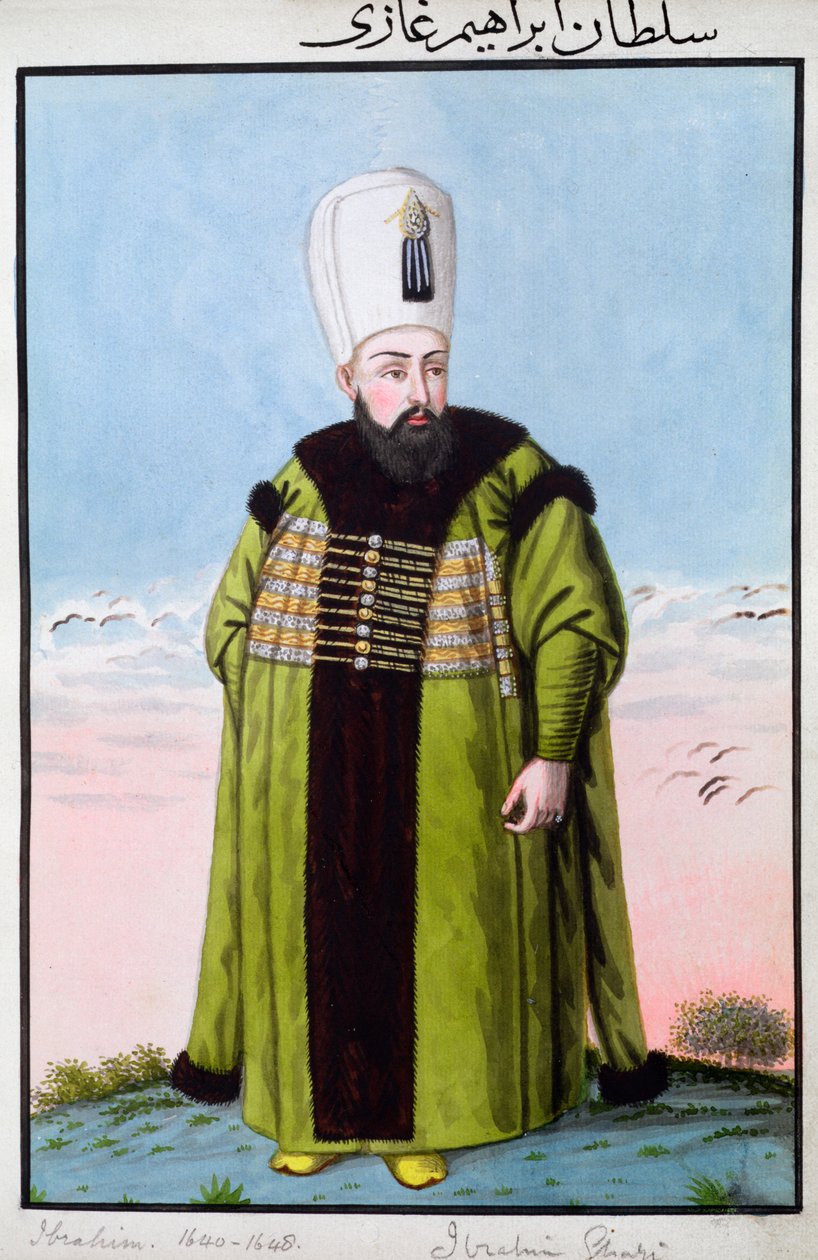 Ibrahim I, osmanský císař, 1808 od John Young