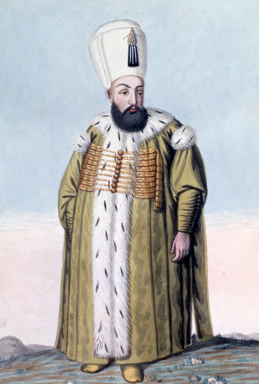Murad III, osmanský císař, 1808 od John Young